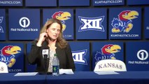 Bonnie Henrickson Post Game Press Conference // Kansas Women's Basketball // 11.21.14