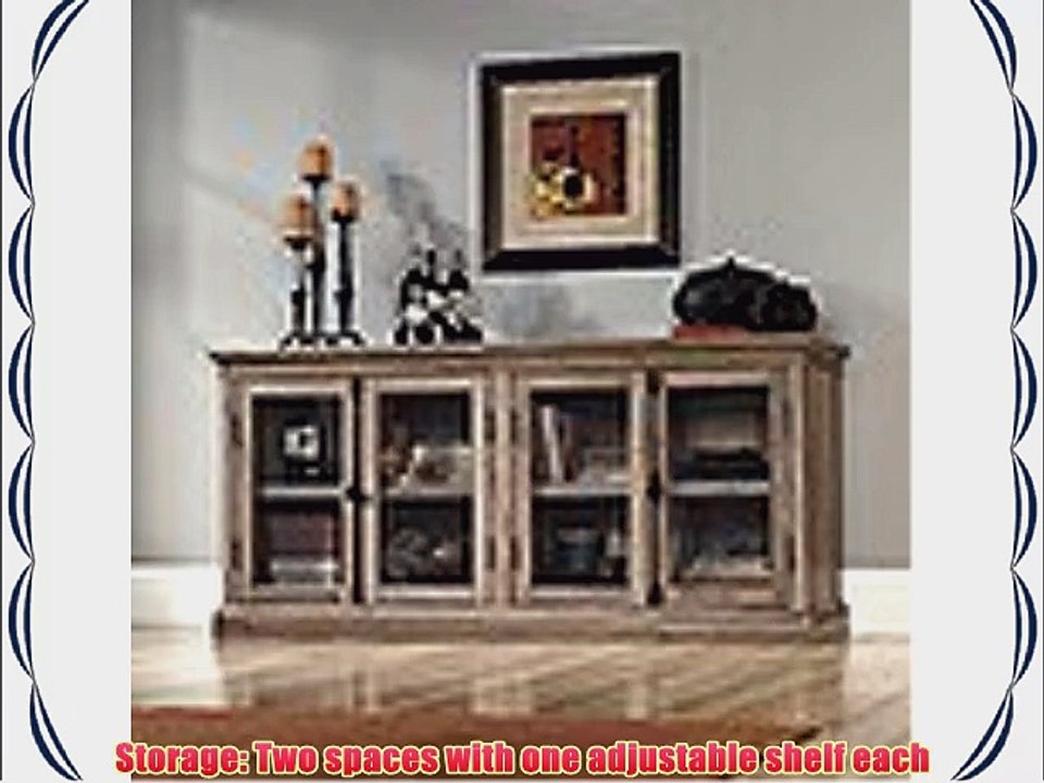 Sauder Barrister Lane Storage Credenza in Salt Oak