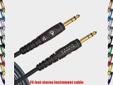 Planet Waves Custom Series Instrument Cable Stereo 25 feet