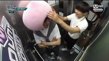 [ِArabic] 150507 BTS - M!Countdown Up Next