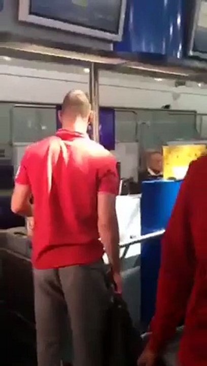 Αναχώρηση Ολυμπιακού για Μαδρίτη (2)