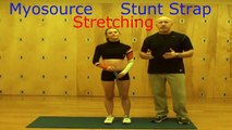 Cheer Stretching with Flexibility Stunt Strap _ Kinetic Bands _ Part 1