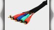 Component Video Audio Cable 5x RCA Gold HDTV RGB YPbPr 100 feet 100ft