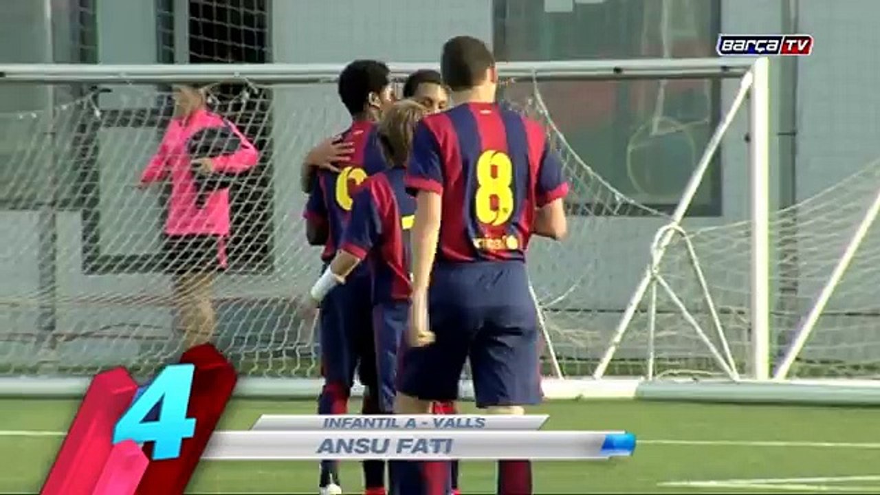 Barca : le top buts de ses équipes de jeunes