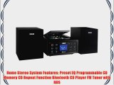 Bluetooth Micro Home Stereo System - Black (Rs2929B)- Rca Refurbished