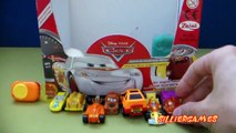 Funny Minions Disney Cars Micro Drifters Play Doh Surprise Egg Race Toy Hot Wheels Need Fo