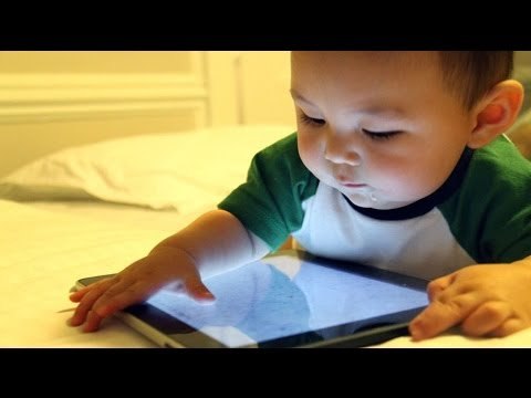Babies use iPads? It's never too early for an iPad!