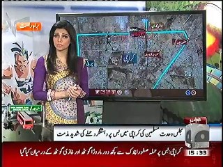 SANEHA KARACHI KI REPORT  MAP K ZARYE , 13 MAY 2015