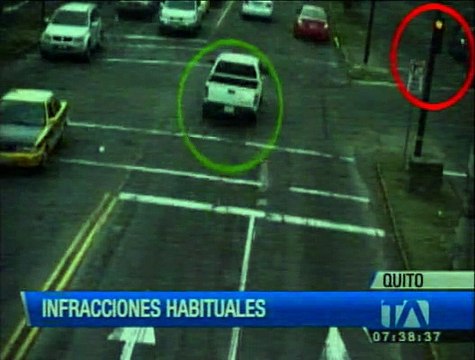 Estas son las infracciones más frecuentes de los conductores de Quito