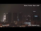 Severe Thunderstorm - Miami, Florida - May 6, 2007