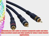 C2G / Cables to Go 40469 Velocity RCA Audio/Video Cable (35 Feet)