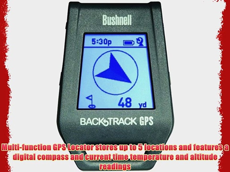 Bushnell 360200 BackTrack Point 5