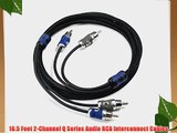Kicker QI25 5-Meters 2-Channel Q-Series RCA Audio Interconnect Cable