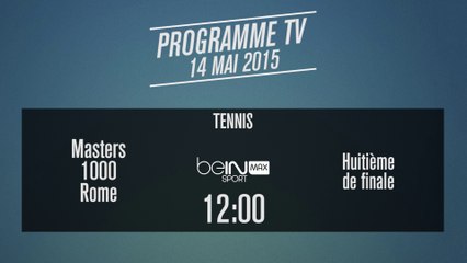 Programme TV sport: notre sélection du jeudi 14 mai