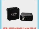 MATRIX X-SPDIF 32bit/192khz USB TO Co-axial USB To AES