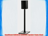 OmniMount GEMINI2B Bookshelf Speaker Stand Black