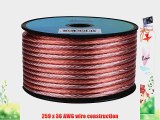 Wired Home SKRL-12-50 12 AWG OFC Speaker Wire 50 ft.
