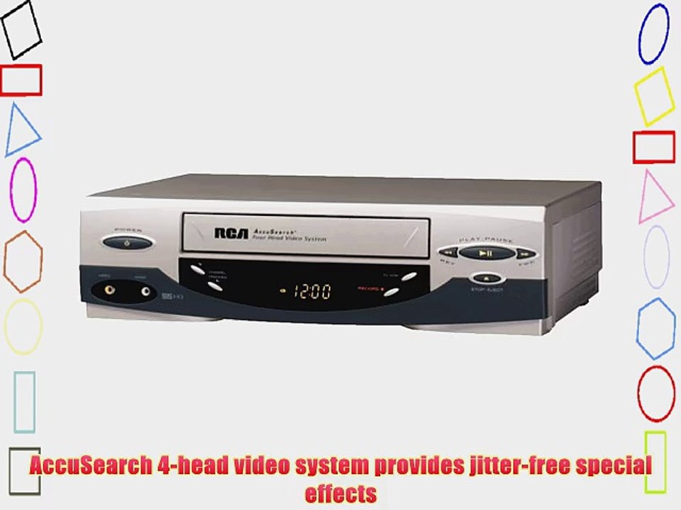 RCA VR546 4-Head VHS VCR