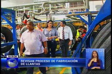 Constatan plan de reencauche de llantas en Durán
