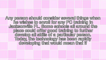 Tips In Selecting A PC Training Institution
