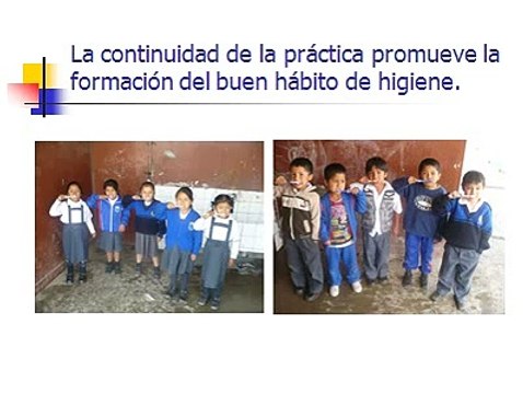 Proyecto Escolar de Salud Bucal Colegio Manuel Gonzalez Prada -Huaycan- Lima-Perú.