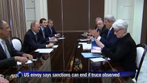 Kerry arrives in Russia to push Putin on Ukraine crisis