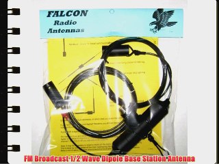 Falcon Fm Broadcasting 1/2 Wave Dipole Base Station Antenna Wide Band 88 - 108 Mhz