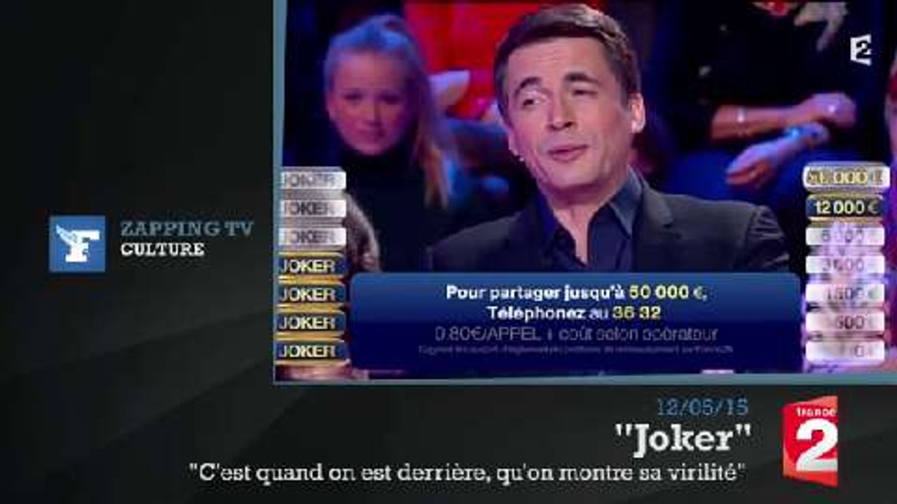 Zapping TV : les allusions osées d'Olivier Minne dans Joker