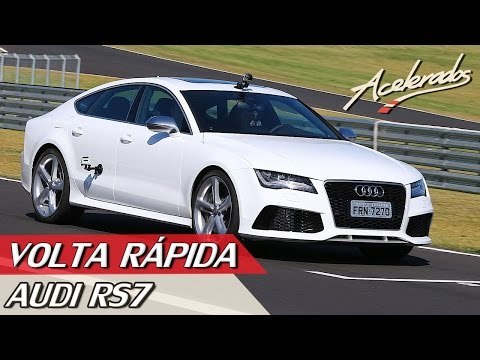 AUDI RS7 - VOLTA RÁPIDA #10 COM RUBENS BARRICHELLO | ACELERADOS
