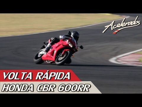 HONDA CBR 600RR - VOLTA RÁPIDA #8 COM ALEX BARROS | ACELERADOS