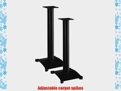 Sanus SF26B1 Black (Pr.) 26-inch Speaker Stands
