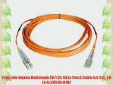 Tripp Lite Duplex Multimode 50/125 Fiber Patch Cable (LC/LC) 1M (3-ft.)(N520-01M)