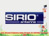 Sirio SD 1300 U 25 MHz- 1.3 GHz Discone Wide Band Antenna