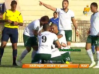 ملخص مباراة دمنهور و الإتحاد السكندري ( الدوري المصري )