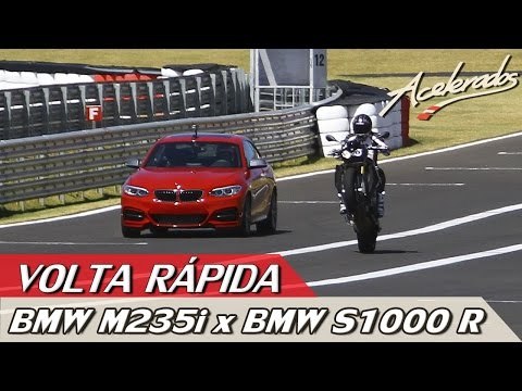 RUBENS BARRICHELLO x ALEX BARROS / BMW M235i x BMW S1000 R - VOLTA RÁPIDA #5 | ACELERADOS