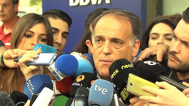 Tebas: Ofrecemos una caución de cinco millones de euros en caso de huelga