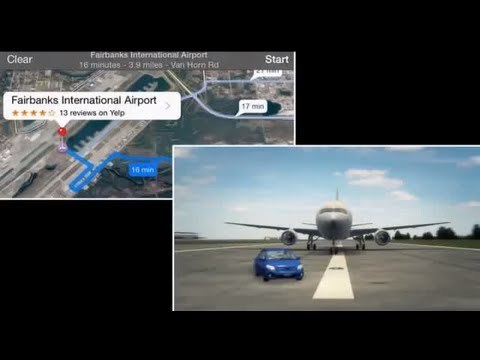 iPhone亂導航 害汽車闖飛機道