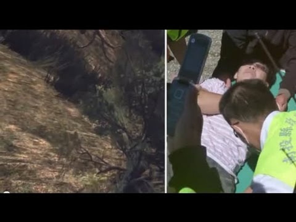 開車墬谷傳Line求救 男苦等1夜不報警