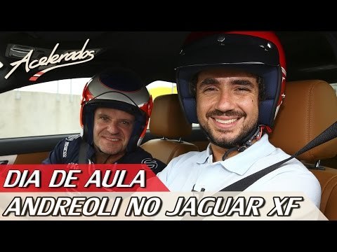RUBENS BARRICHELLO ENSINA FELIPE ANDREOLI NO JAGUAR XF - DIA DE AULA #3 | ACELERADOS