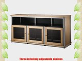 Salamander Designs SB339M/A Synergy Triple Wide A/V Cabinet with Doors and a Center Channel