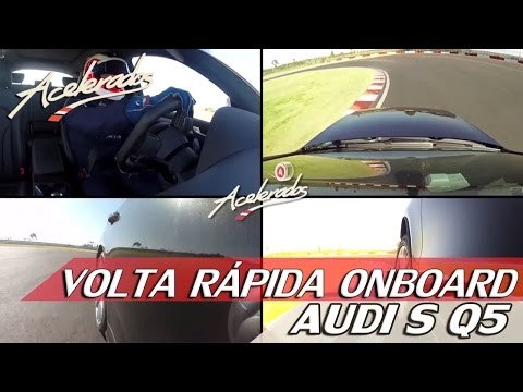 AUDI S Q5 - VOLTA RÁPIDA ONBOARD #25 COM RUBENS BARRICHELLO | ACELERADOS