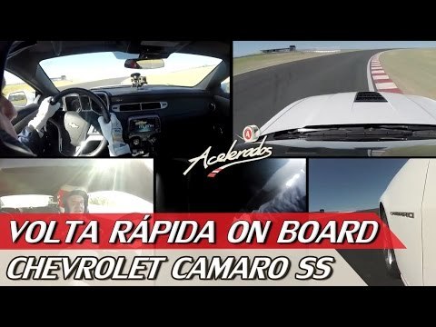 CHEVROLET CAMARO SS - VOLTA RÁPIDA ON BOARD #16 COM RUBENS BARRICHELLO | ACELERADOS