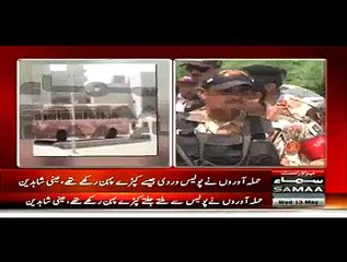 Inside View Of A Bus Attacked In Karachi - Saforagoth Tragedy