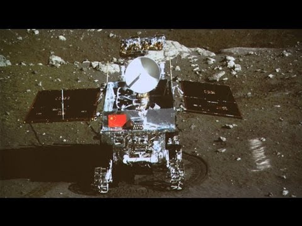 China's Jade Rabbit Moon rover sends back pictures