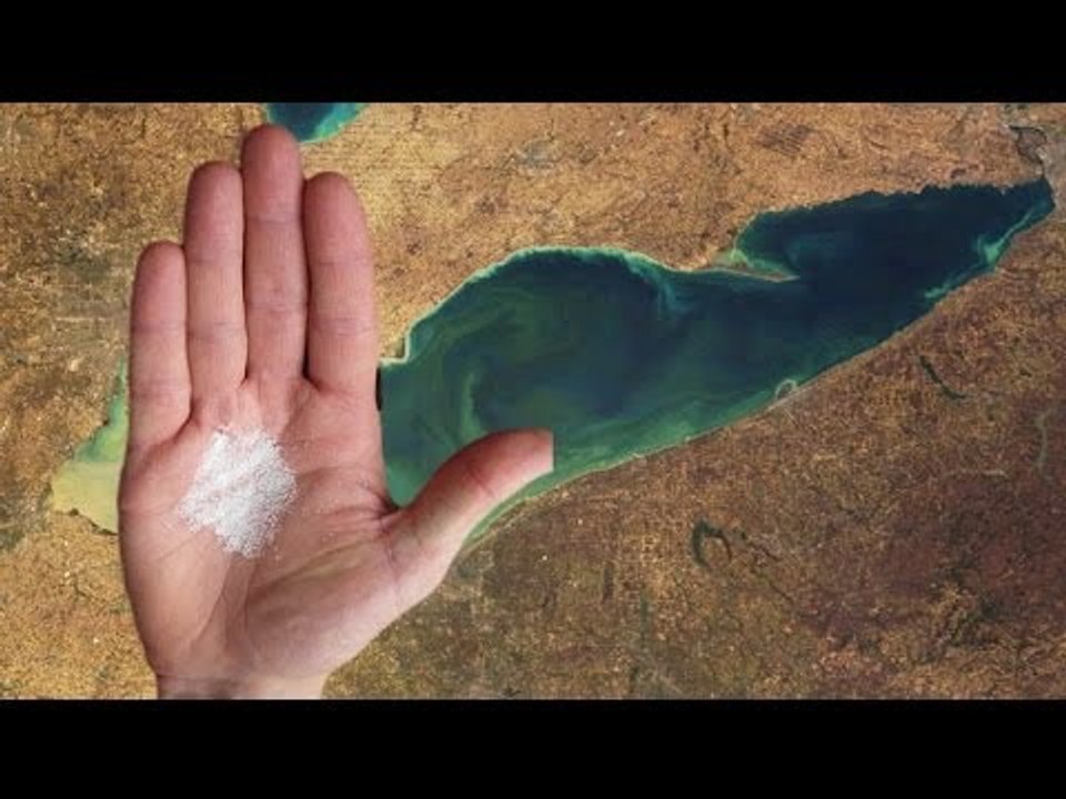 Plastic microbeads from exfoliating products pollute the Great Lakes
