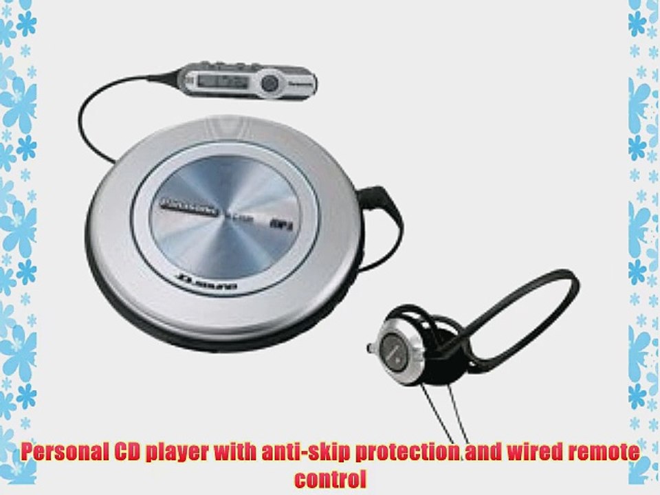 Panasonic SL-CT520 Portable CD / MP3 Player with D.Sound Technology