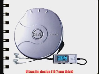 iriver SlimX iMP-350 CD/MP3 Player with Ultraslim Design