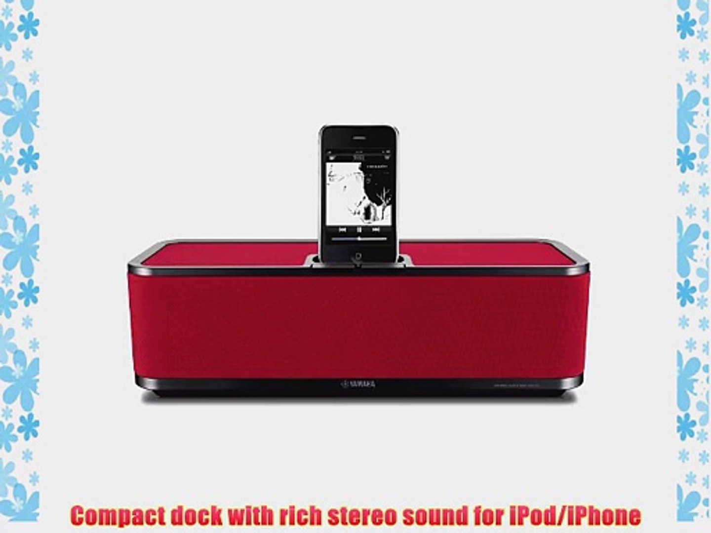 Yamaha PDX-31 Portable Player Dock for iPod/iPhone (Dark Red) - video  Dailymotion