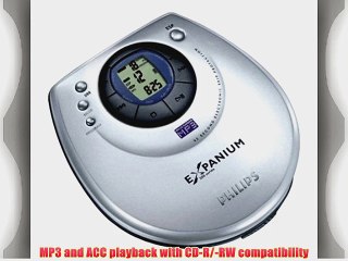 Philips EXP201P eXpanium Portable CD Player with MP3-CD Playback and 45-Second Antiskip
