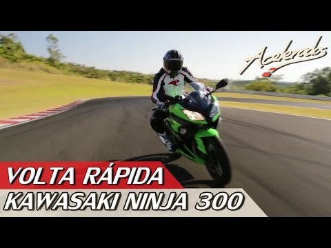 KAWASAKI NINJA 300 - VOLTA RÁPIDA #23 COM ALEX BARROS | ACELERADOS